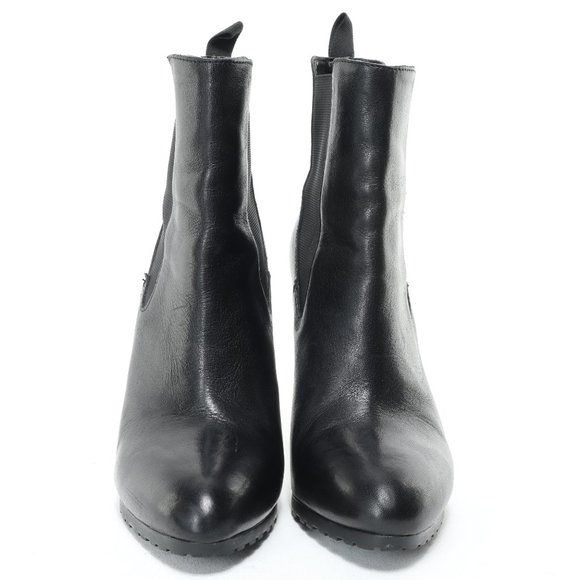 Lauren Ralph Lauren Black Ankle Boots - Picture 4 of 16